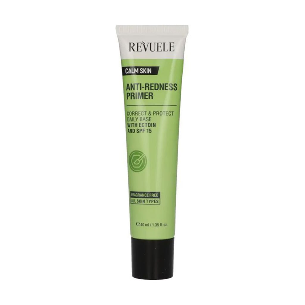 Праймер для обличчя Revuele Anti-Redness Primer, SPF 15, проти почервоніння, 40 мл