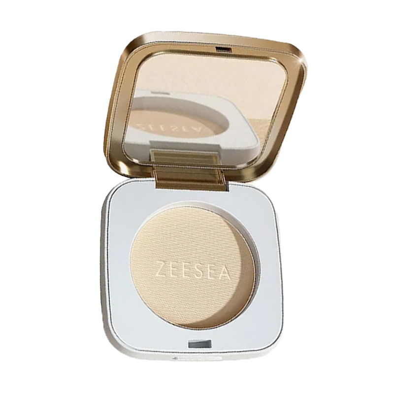Пресована пудра для обличчя Zeesea Soft Velvet Pressed Powder 01 Pearl White, 7 г