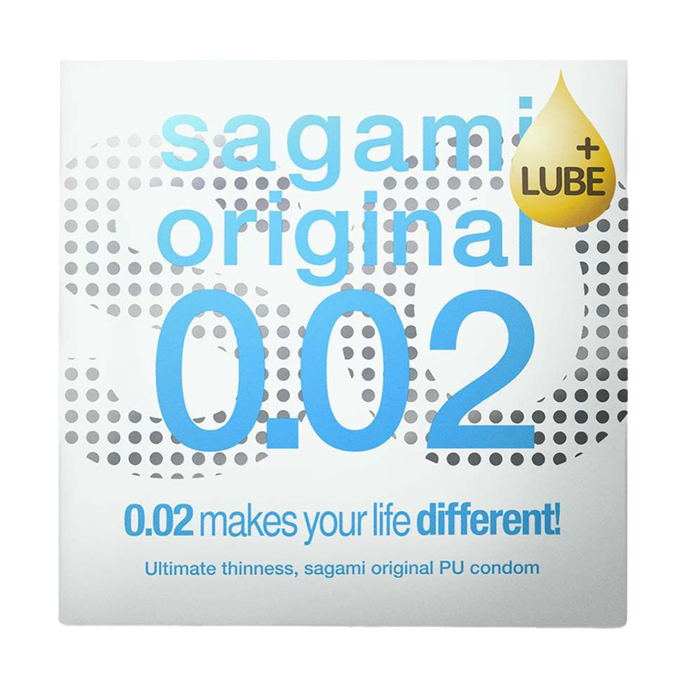 Презерватив поліуретановий Sagami Original 0.02 Extra Lubricated ультратонкий, 1 шт