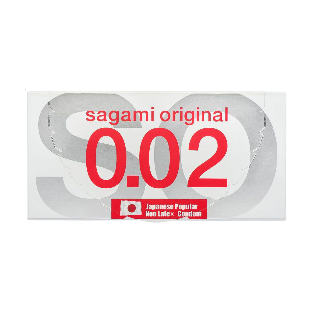Презерватив поліуретановий Sagami Original 0.02 ультратонкий, 2 шт