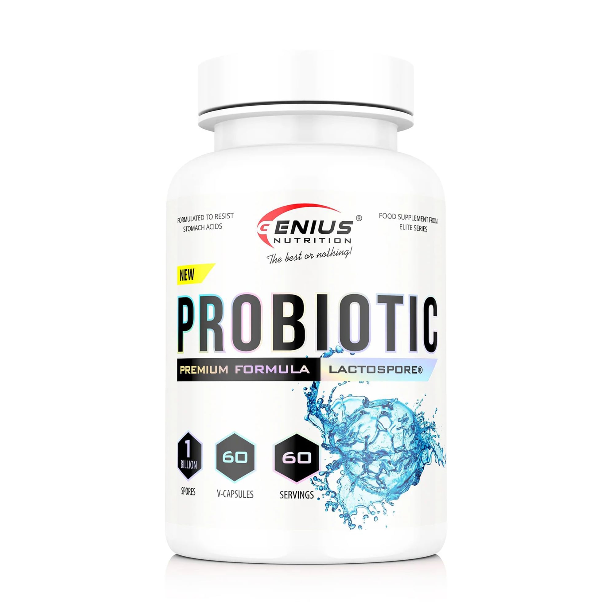 Пробіотик Genius Nutrition Probiotic, 60 капсул