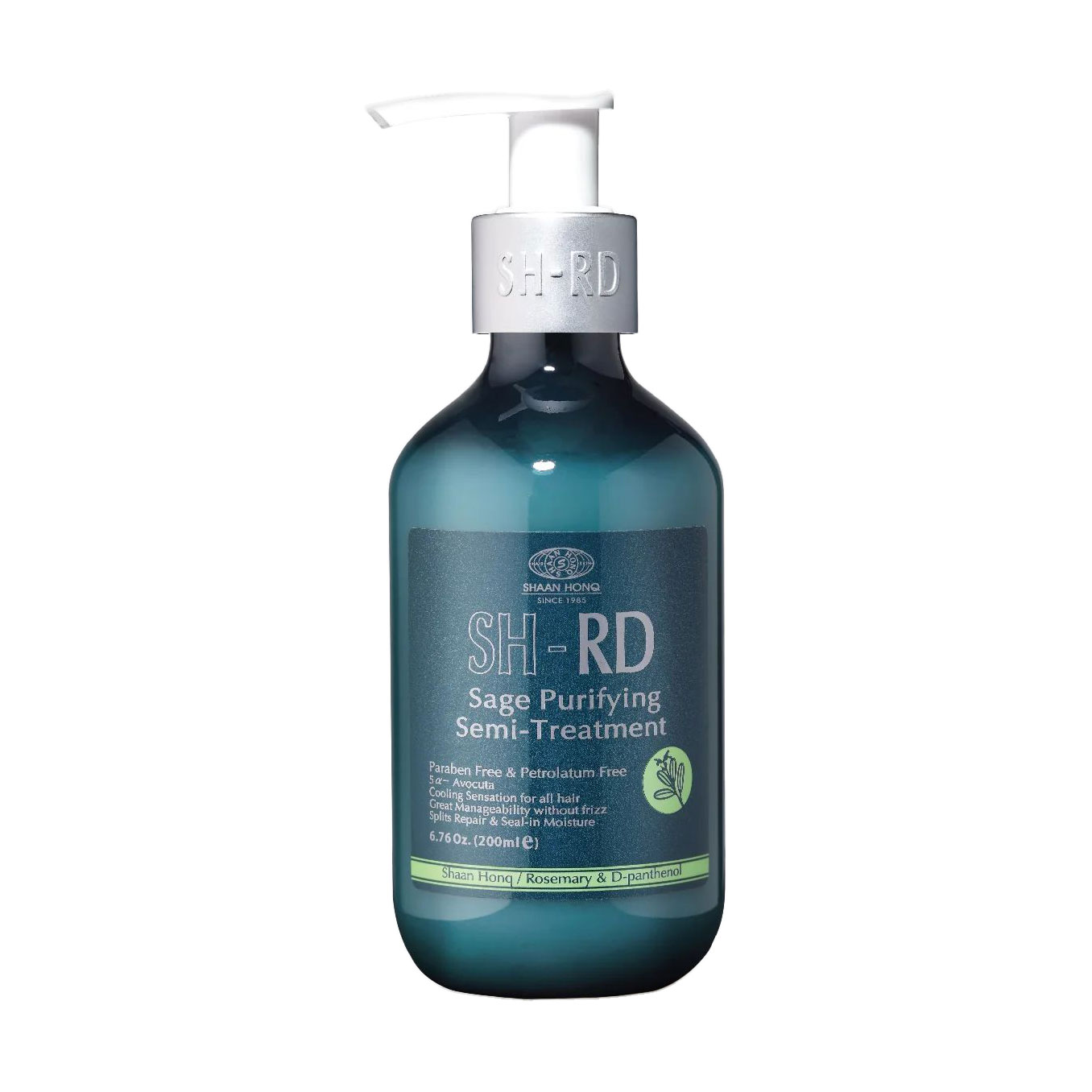 Професійний очищувальний кондиціонер для волосся SH-RD Sage Purifying Semi-Treatment на основі шавлії, 200 мл