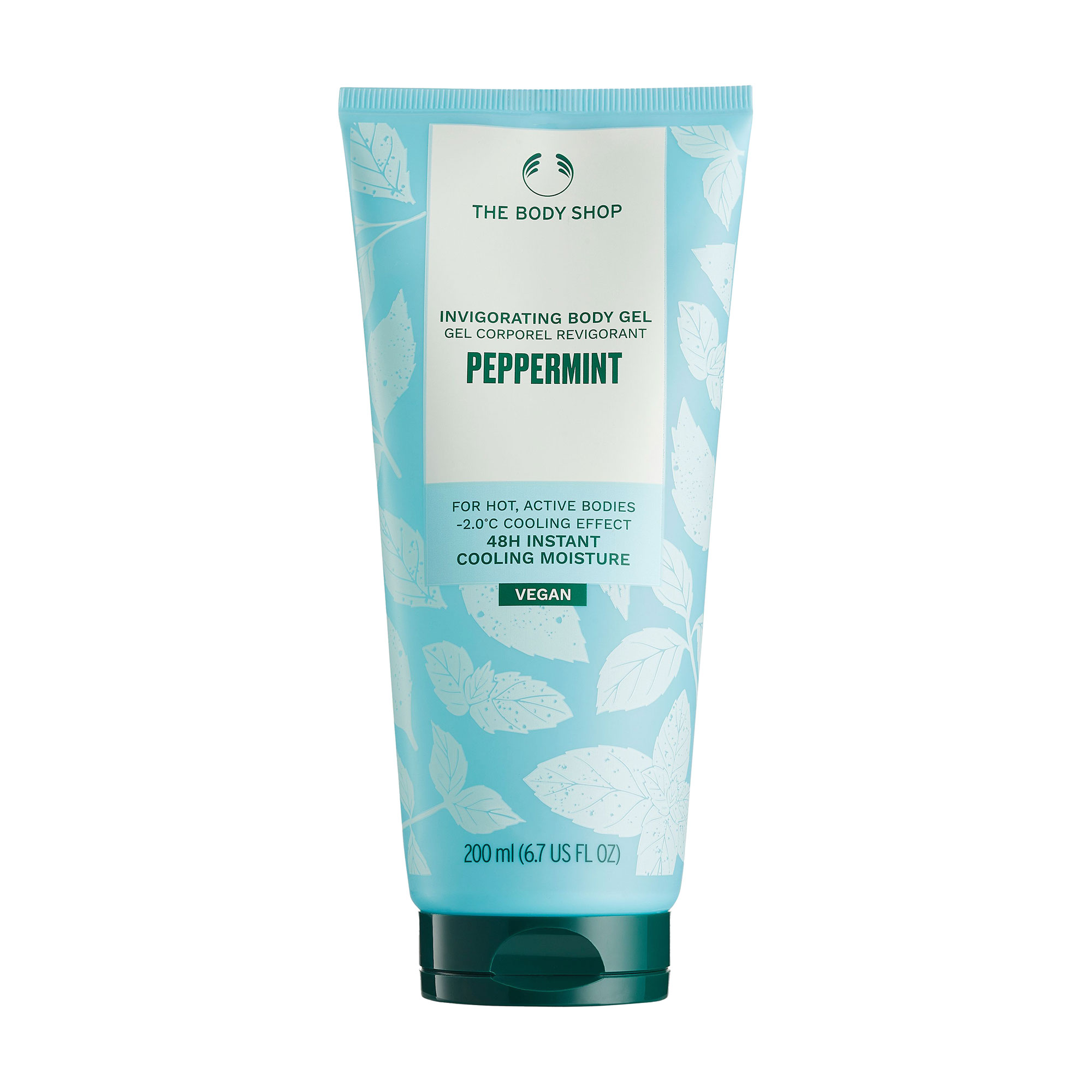 Прохолоджуючий гель для тіла The Body Shop Invigorating Body Gel Перцева м'ята, 200 мл