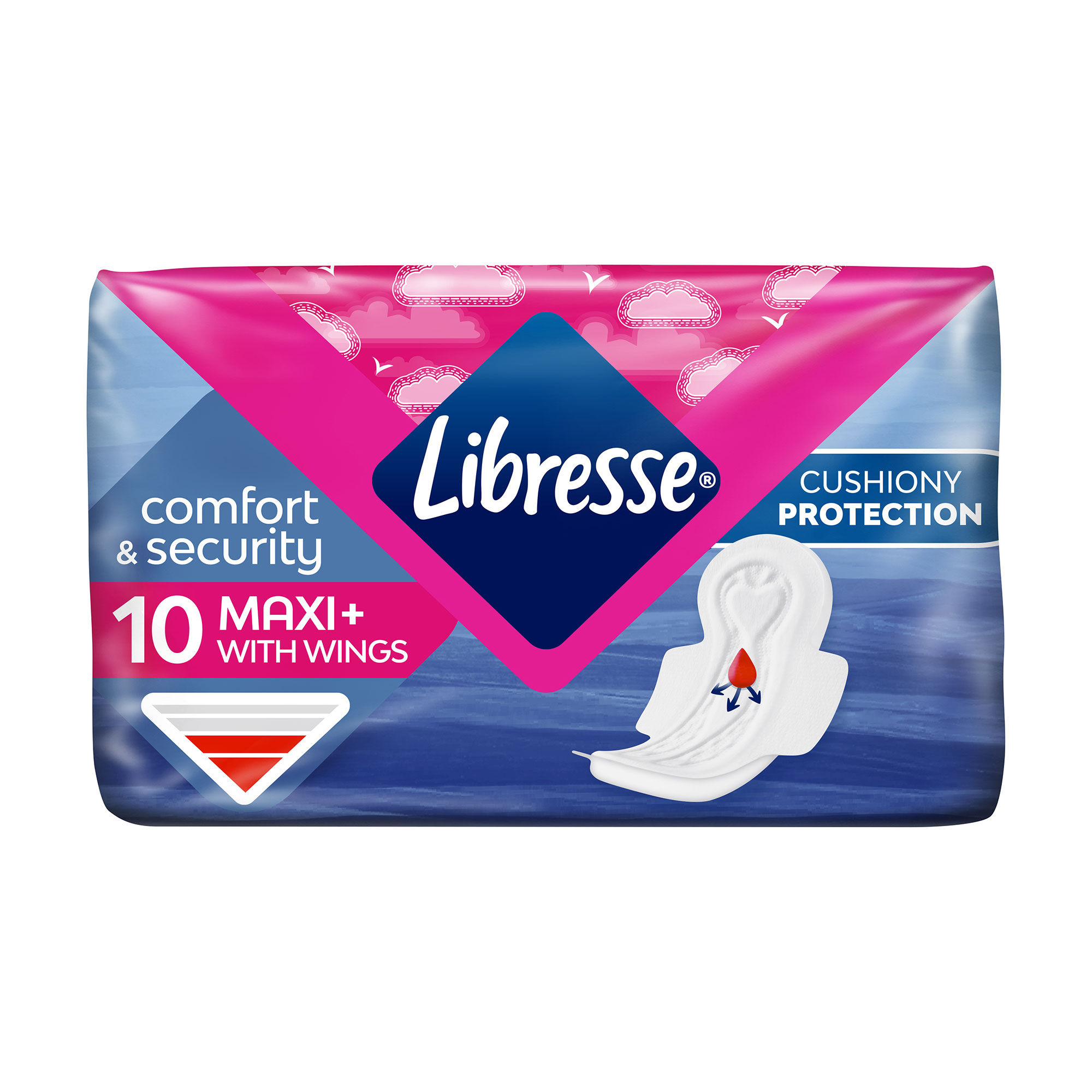 Прокладки гігієнічні Libresse Maxi, 10 шт