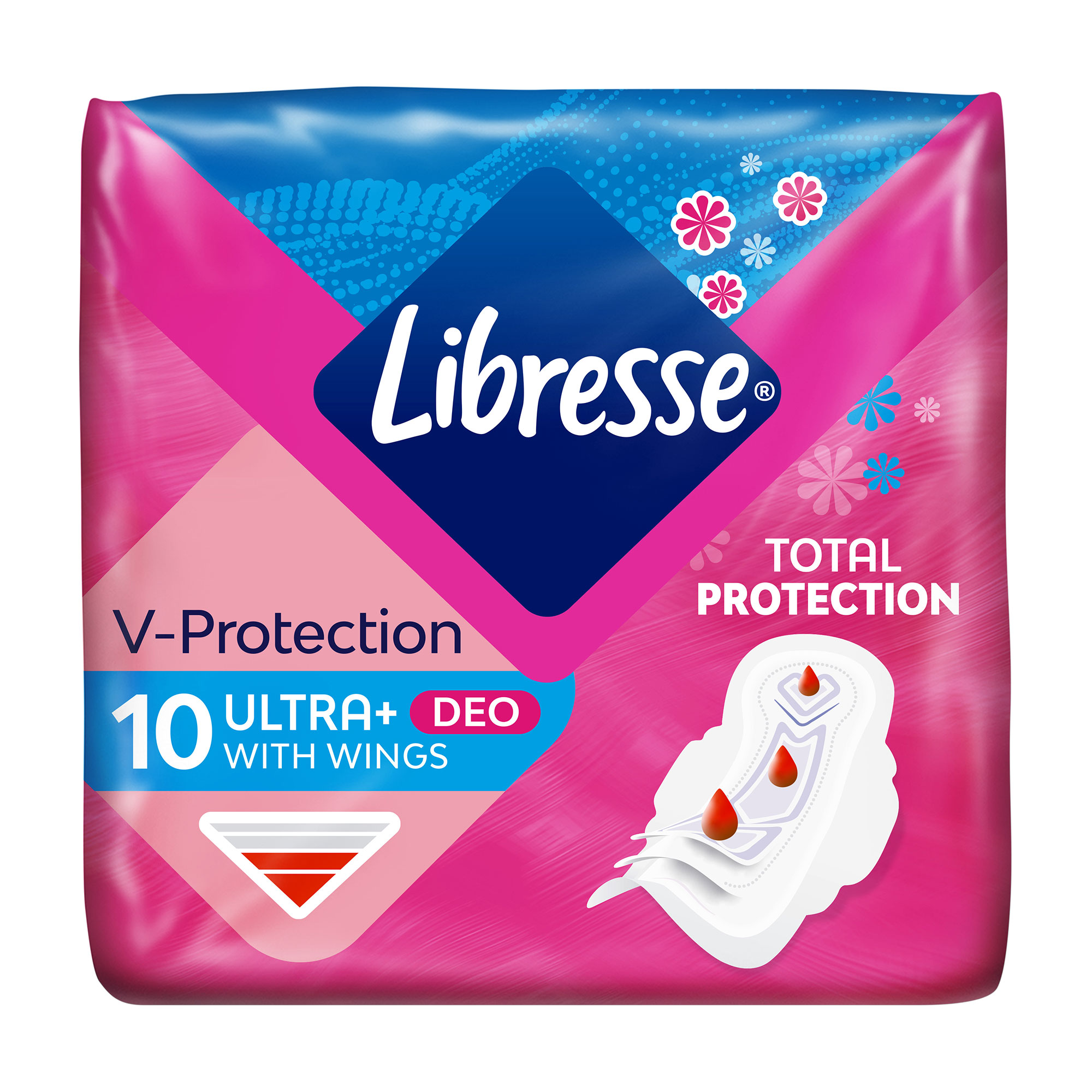 Прокладки гігієнічні Libresse Ultra Deo з ароматом, 10 шт