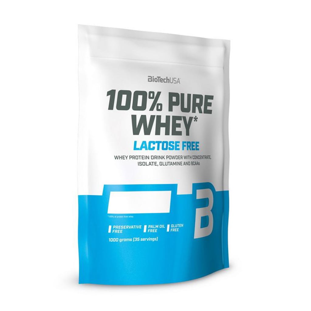 Протеїн BioTechUSA 100% Pure Whey Без смаку, в порошку, 1 кг