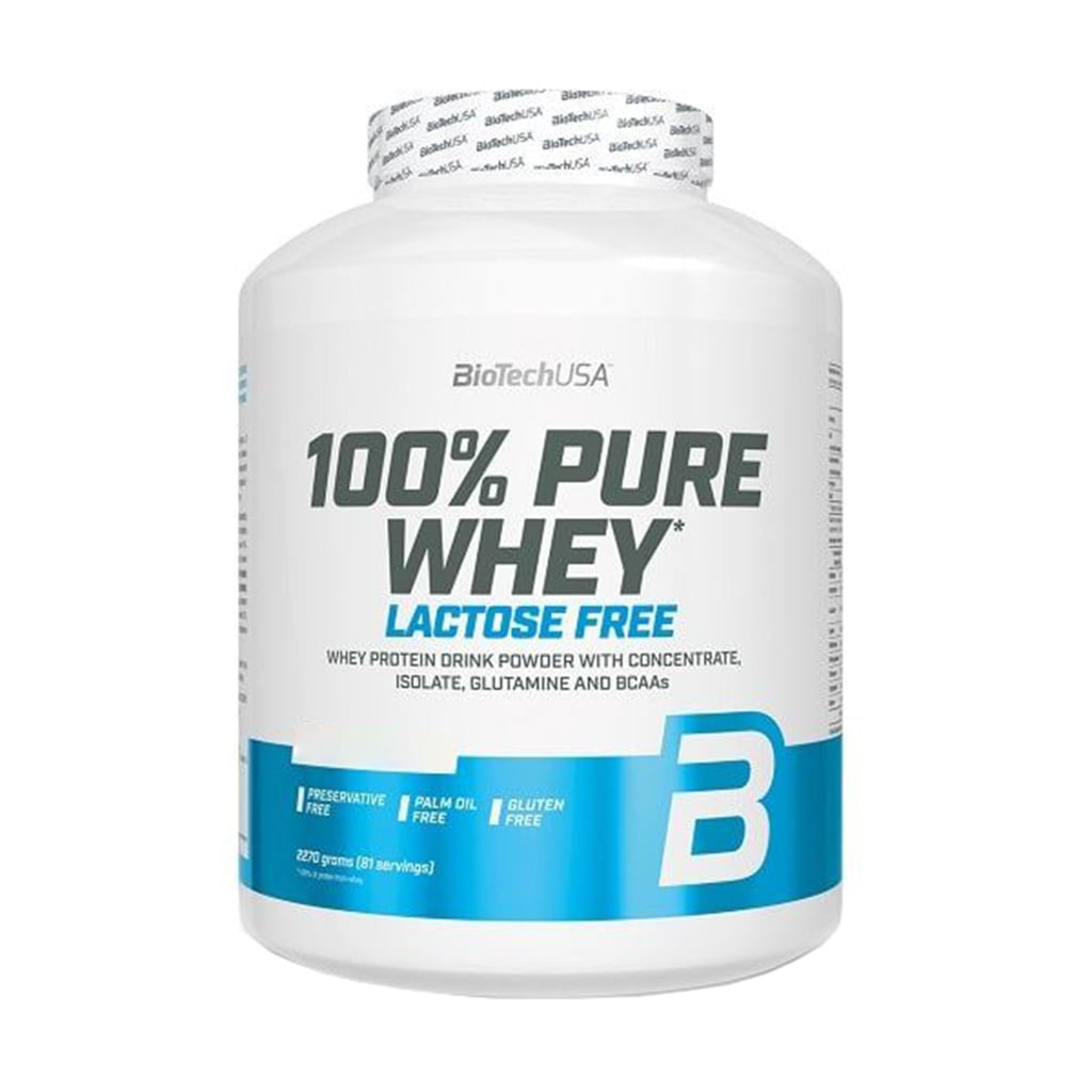 Протеїн BioTechUSA 100% Pure Whey Без смаку, в порошку, 2.27 кг
