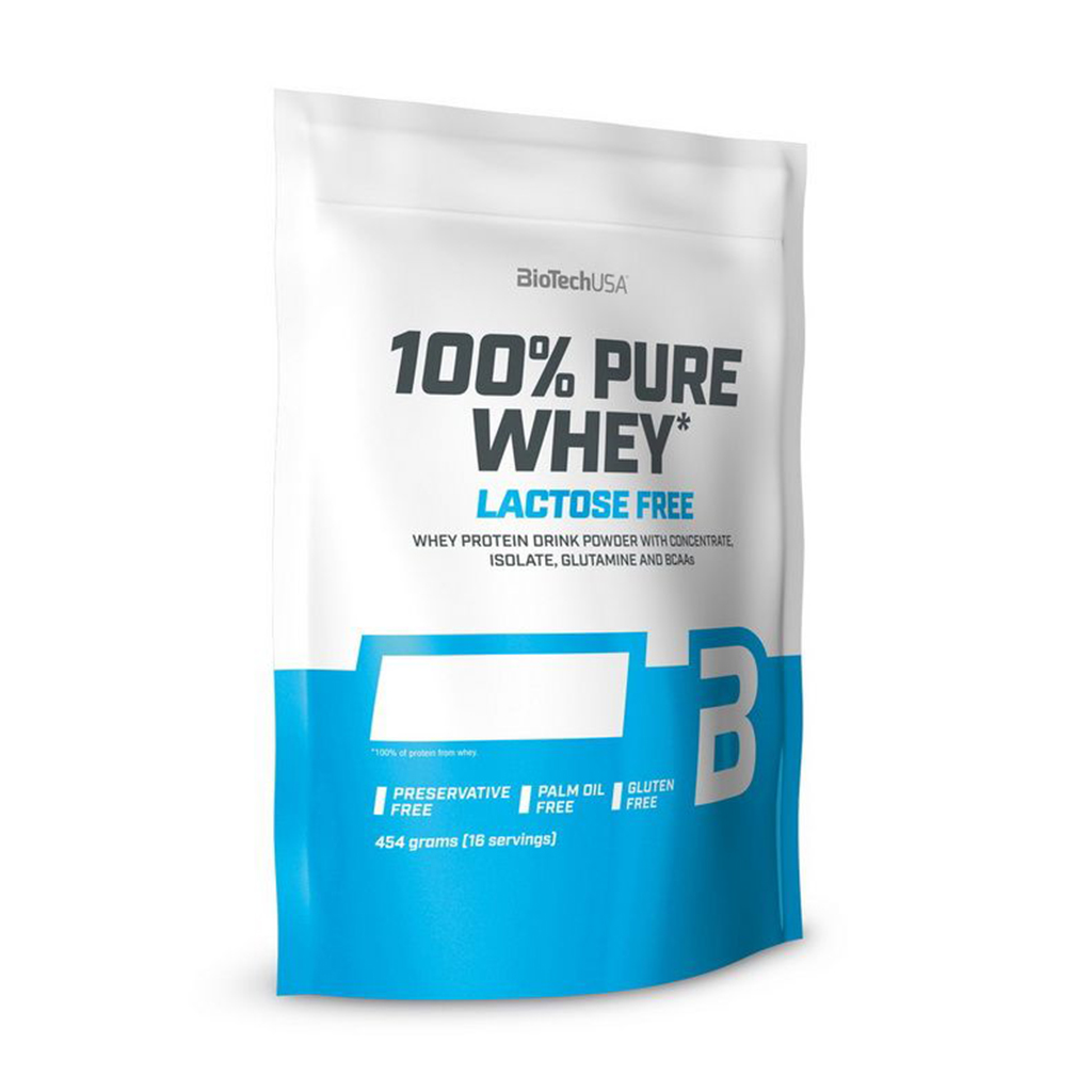 Протеїн BioTechUSA 100% Pure Whey Бурбонська ваніль, в порошку, 454 г