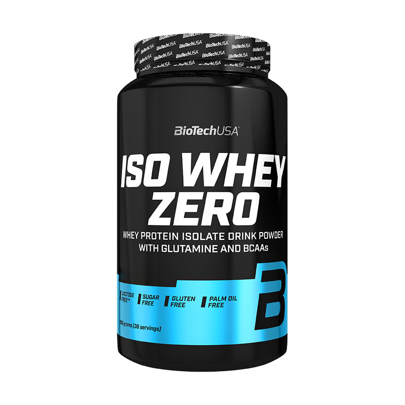 Протеїн BioTechUSA Iso Whey Zero Банан, в порошку, 908 г