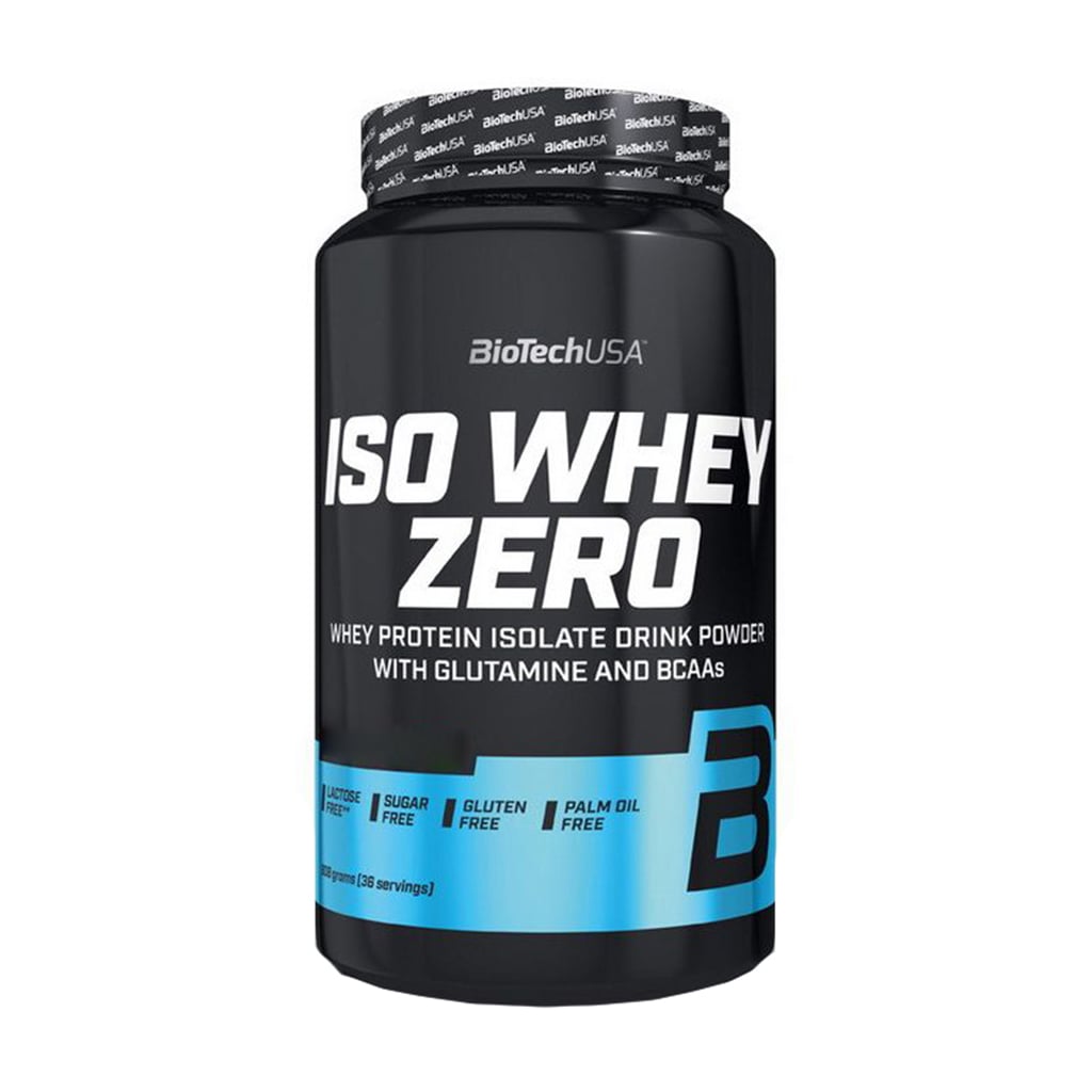 Протеїн BioTechUSA Iso Whey Zero Полуниця, в порошку, 908 г