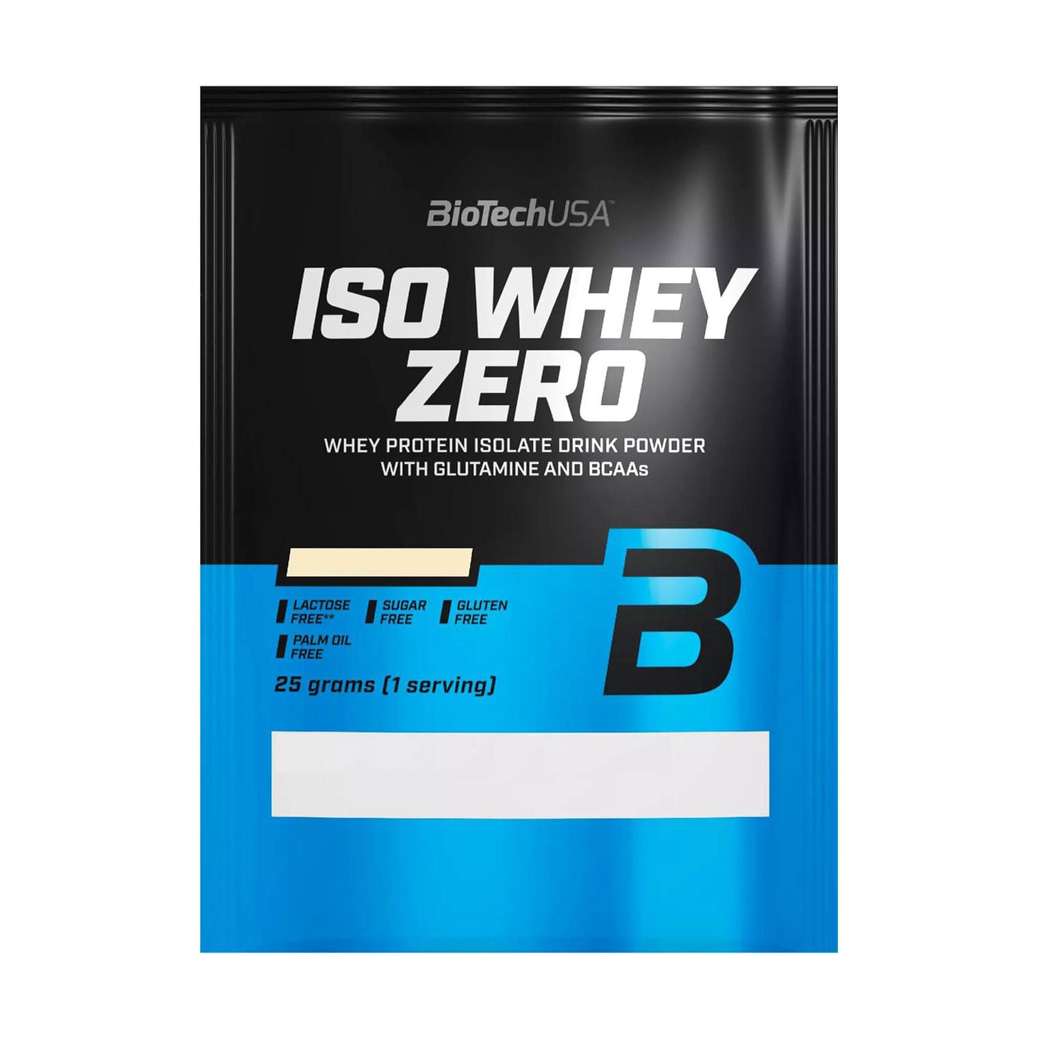 Протеїн BioTechUSA Iso Whey Zero Полуниця, в порошку, 25 г