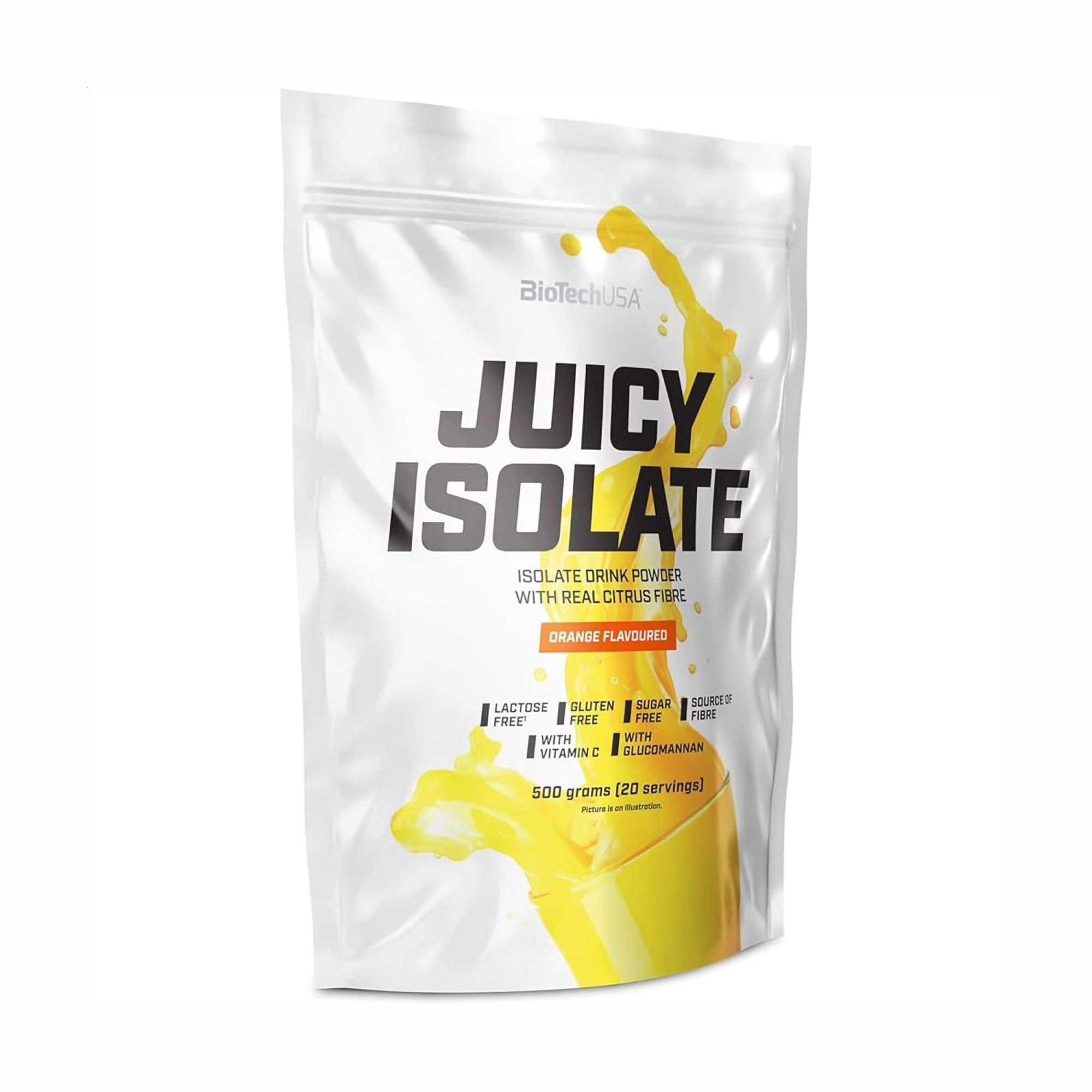 Протеїн BioTechUSA Juicy Isolate Апельсин, в порошку, 500 г