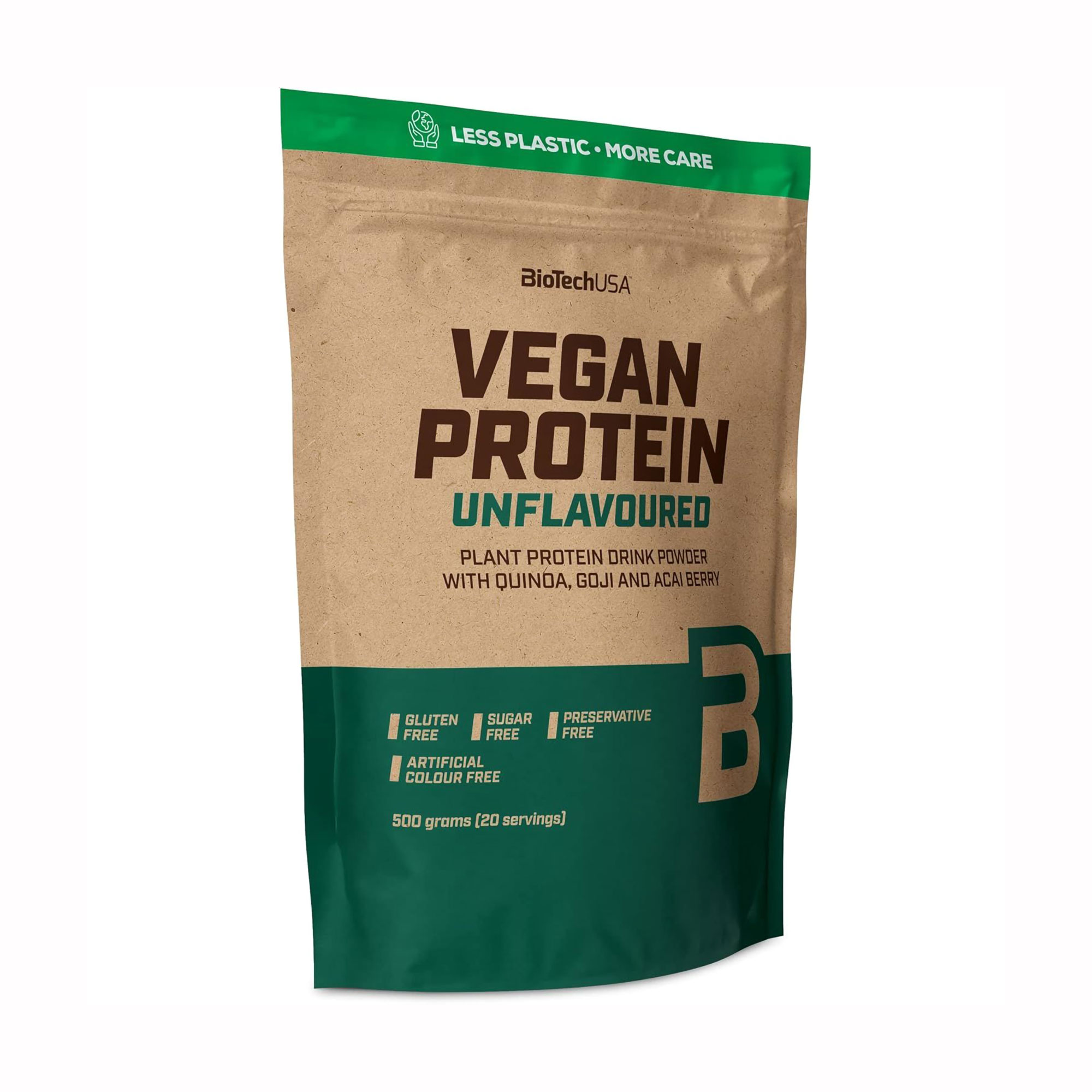 Протеїн BioTechUSA Vegan Protein Без смаку, в порошку, 500 г