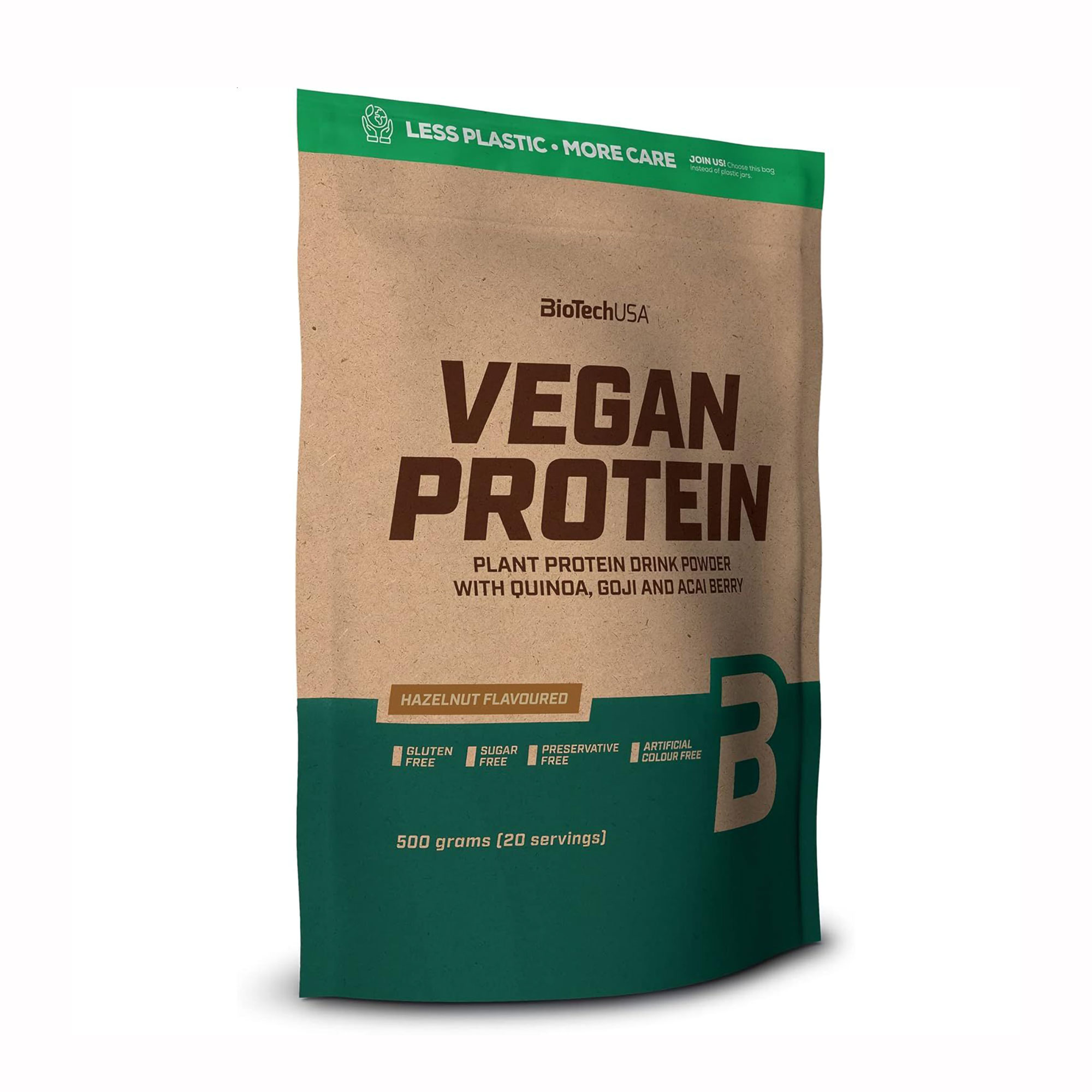 Протеїн BioTechUSA Vegan Protein Лісовий горіх, в порошку, 500 г