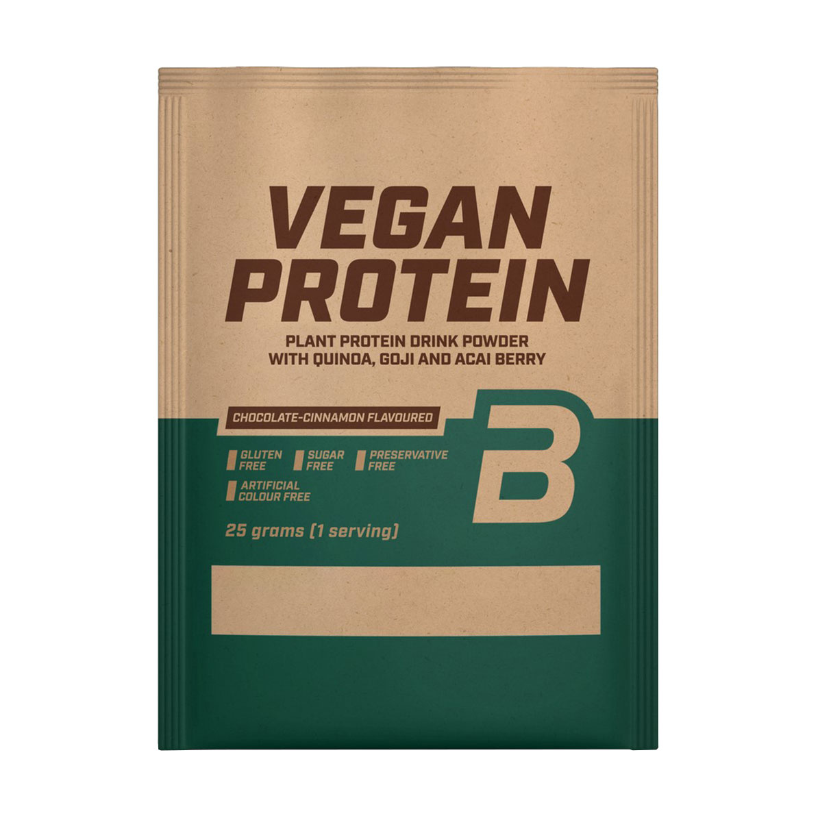 Протеїн BioTechUSA Vegan Protein Шоколад та кориця, в порошку, 25 г