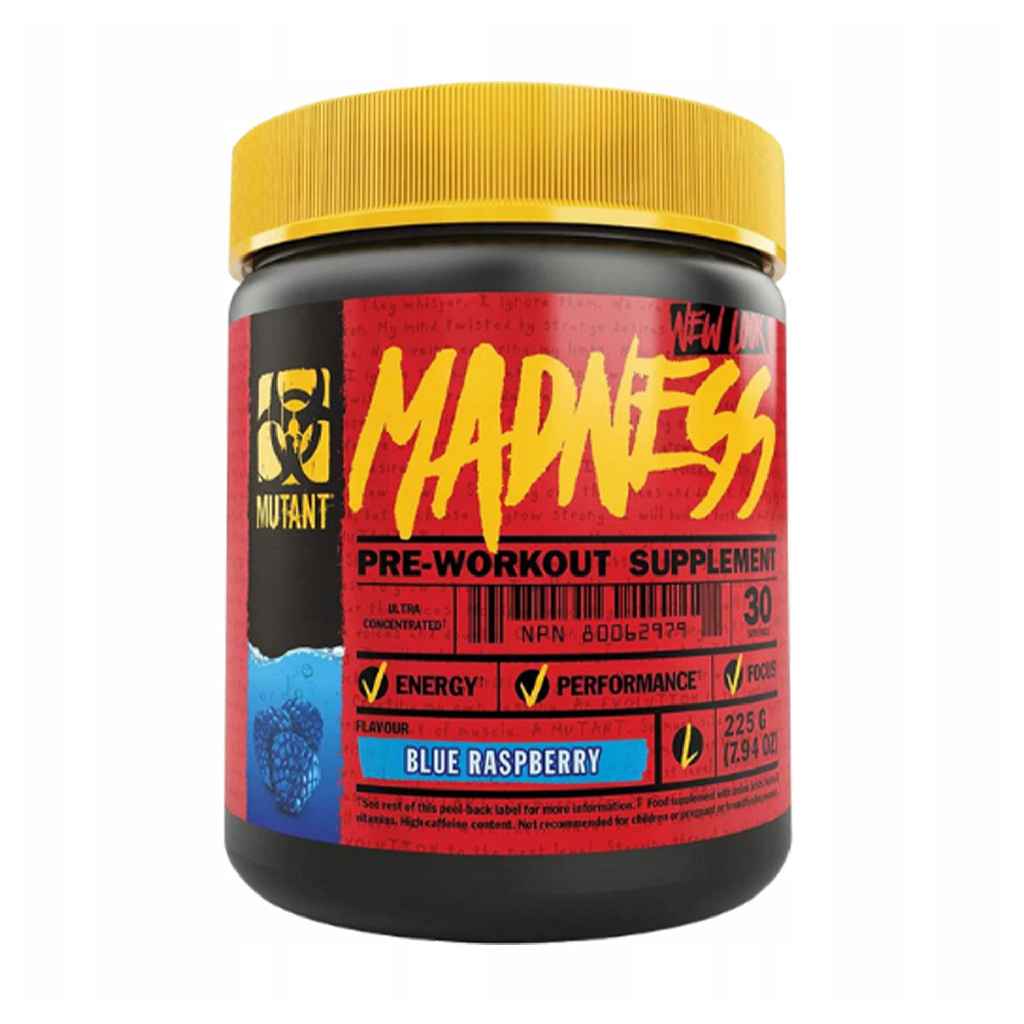 Протеїн Mutant Madness Блакитна малина, в порошку, 225 г