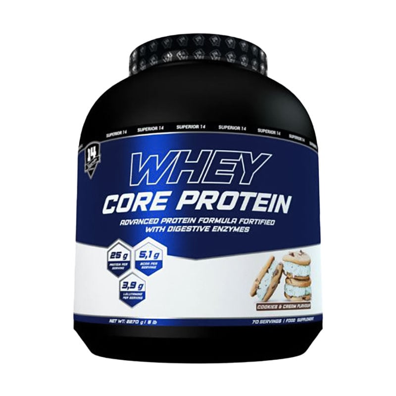 Протеїн Superior14 Whey Core Protein Печиво з кремом, в порошку, 2.27 кг