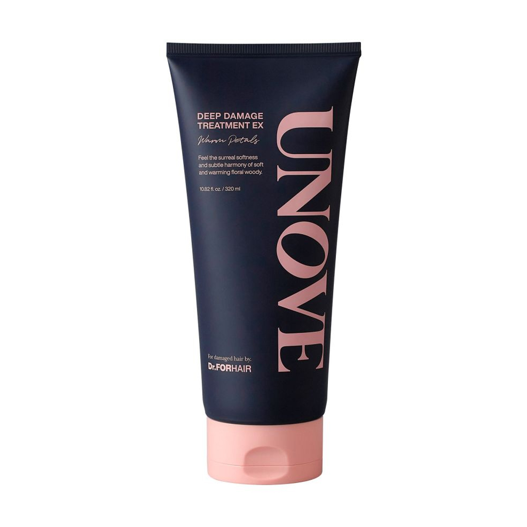 Протеїнова маска Dr.FORHAIR Unove Deep Damage Treatment EX Warm Petal для пошкодженого волосся, 320 мл