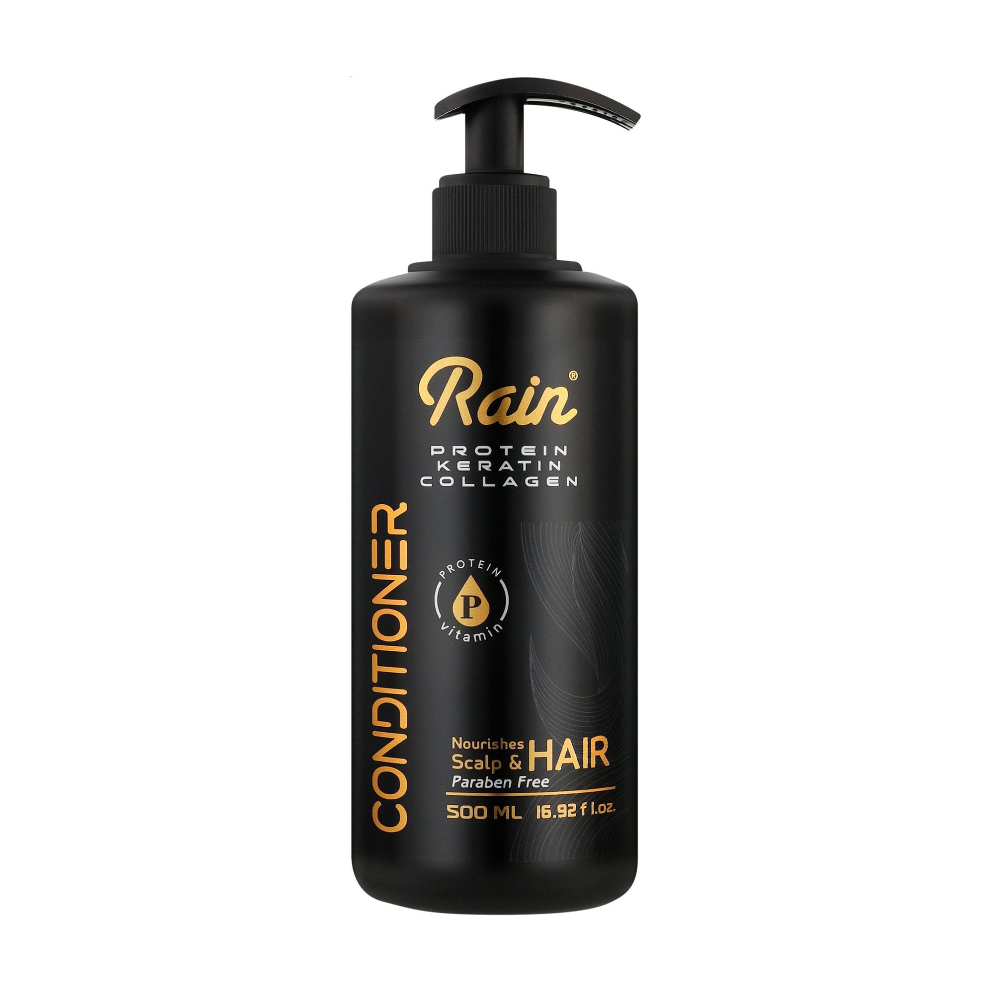 Протеїновий кондиціонер для волосся Rain Protein Care Keratin Colagen Conditioner з кератином, 500 мл