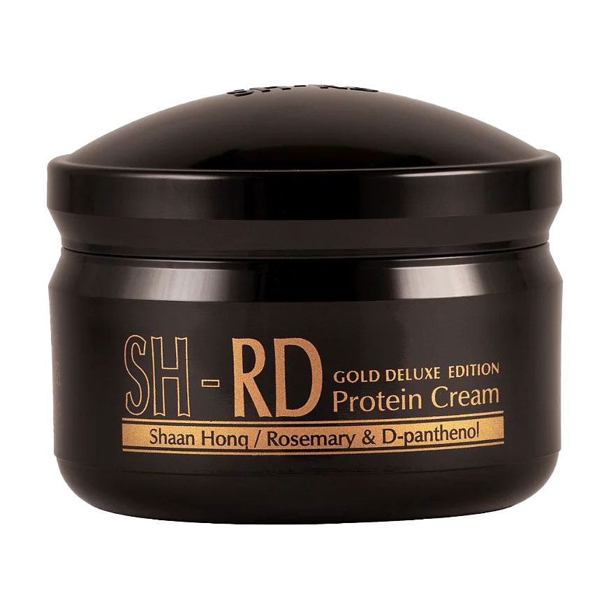 Протеїновий крем SH-RD Gold Deluxe Edition Protein Cream для відновлення пошкодженого волосся, з сусальним золотом, 80 мл