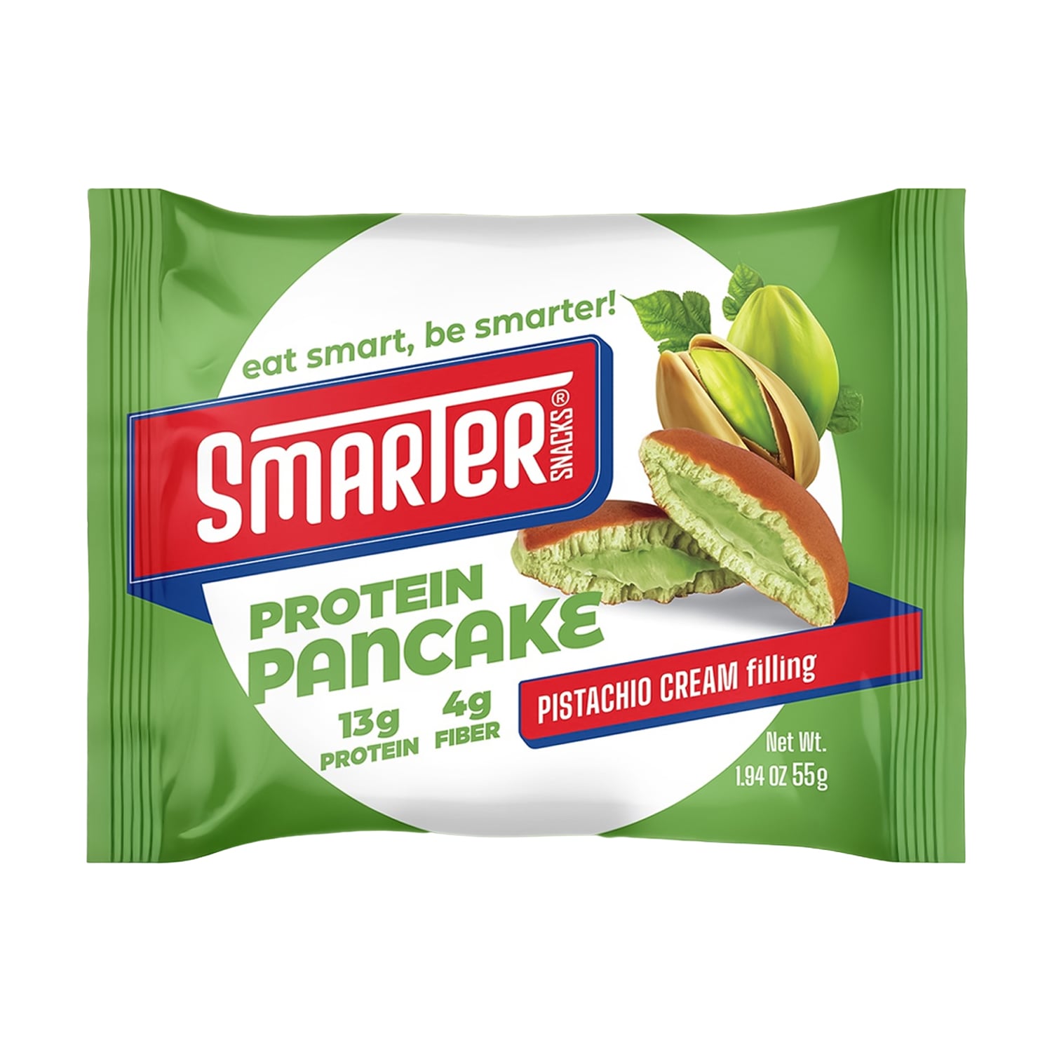 Протеїновий панкейк Smarter Snacks Protein Pancake Фісташки, 55 г