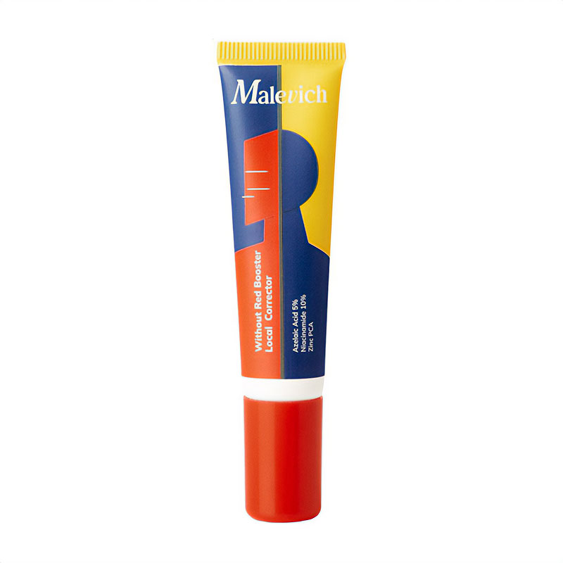 Протизапальний локальний бустер для обличчя Malevich Without Red Booster Local Corrector, 15 мл