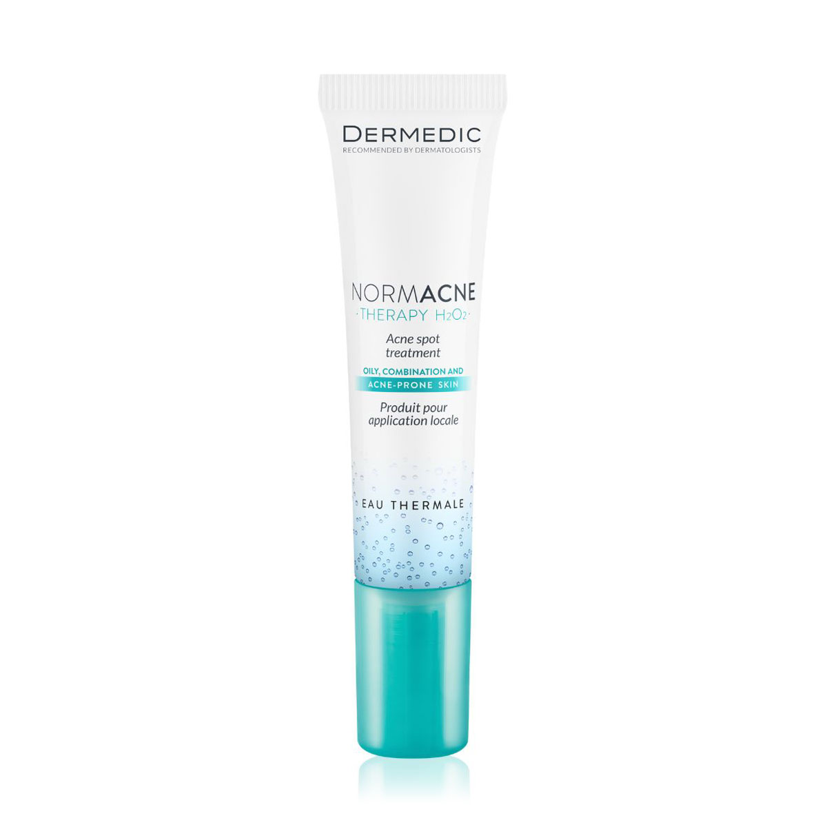 Протизапальний локальний гель для обличчя Dermedic Normacne Acne Spot Treatment для жирної, комбінованої та схильної до акне шкіри, 15 г