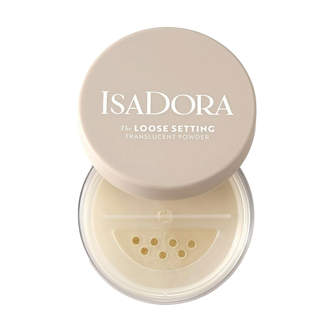 Прозора розсипчаста пудра для обличчя IsaDora The Loose Setting Translucent Powder, 9 г