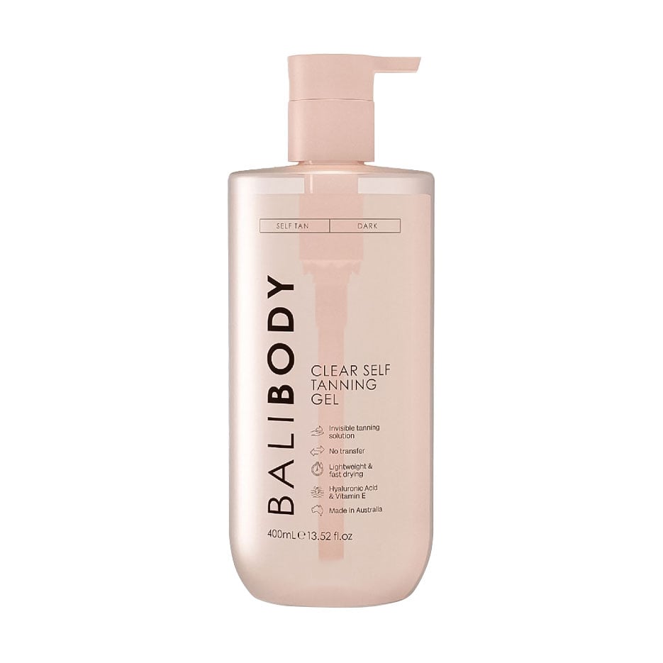 Прозорий гель-автозасмага для тіла Bali Body Clear Self Tanning Gel, 400 мл