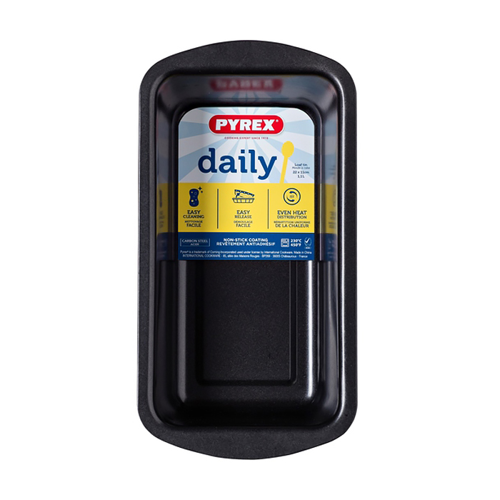 Прямокутна форма для випічки PYREX Daily 1.1 л, 22*11 см (DM25BL6)