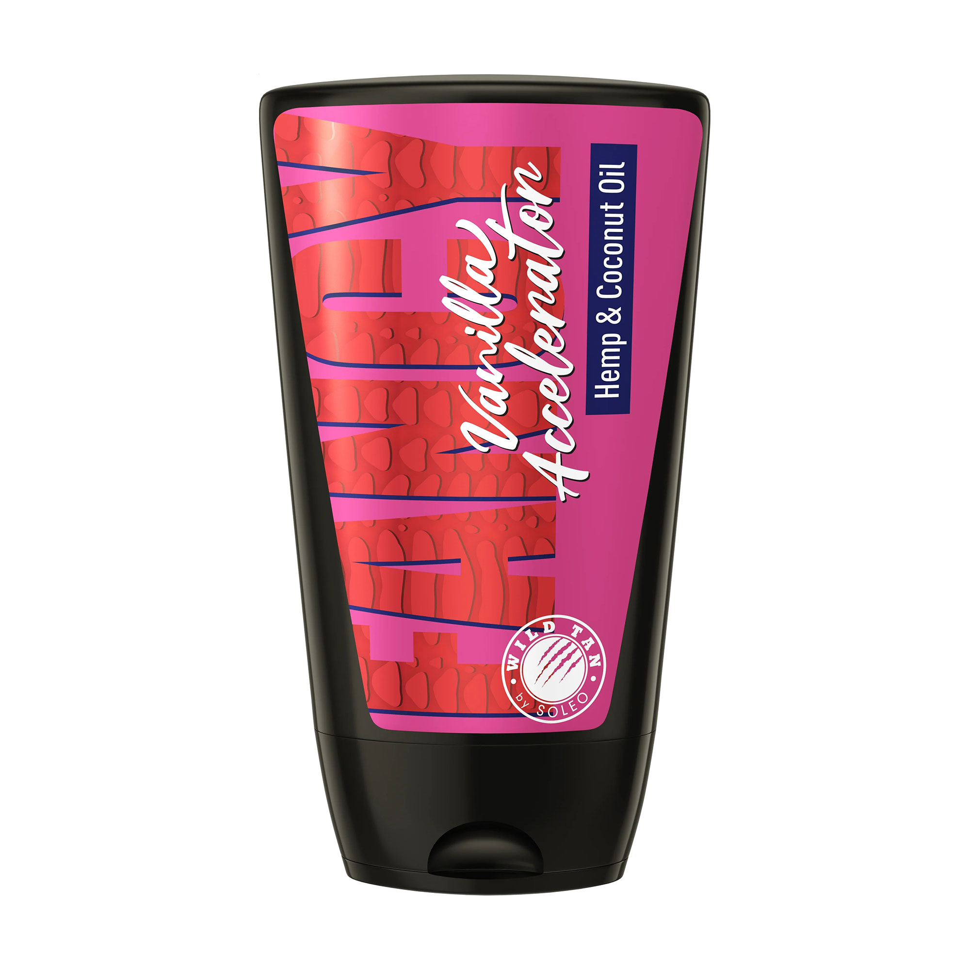 Прискорювач засмаги Wild Tan Fancy Vanilla Accelerator з конопляною та кокосовою олією, 125 мл