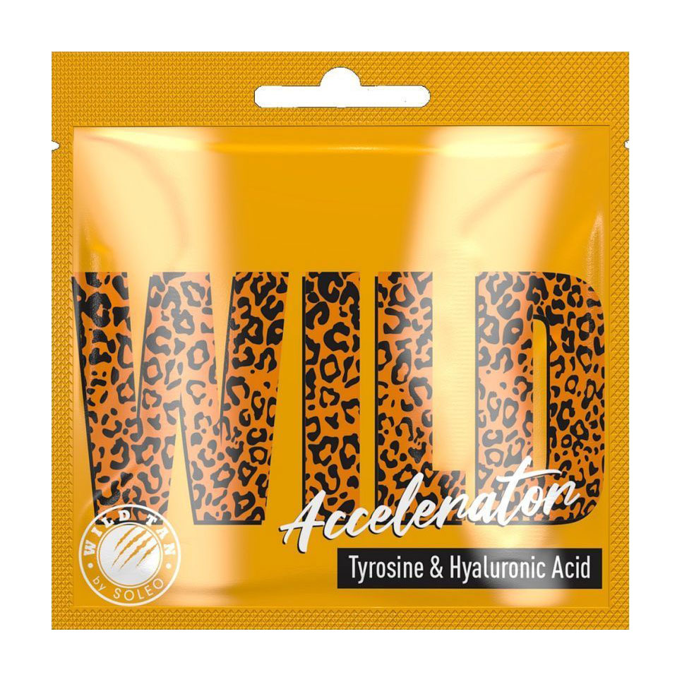 Прискорювач засмаги Wild Tan Wild Accelerator з тирозином та гіалуроновою кислотою, 15 мл (саше)