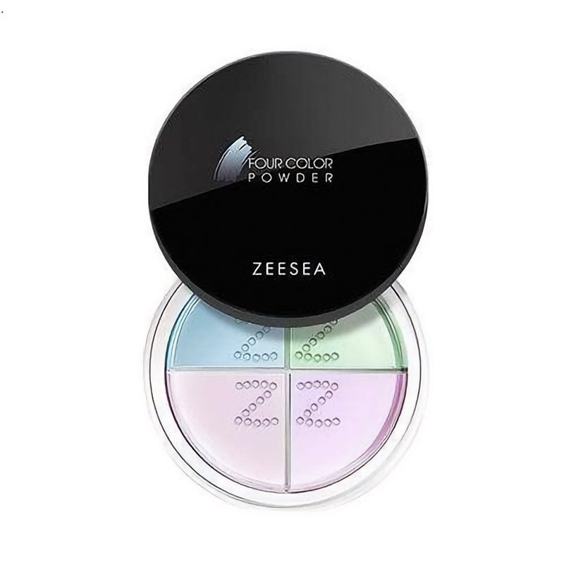Пудра для контурування обличчя Zeesea 4 Color Loose Powder, Light Color, 10 г