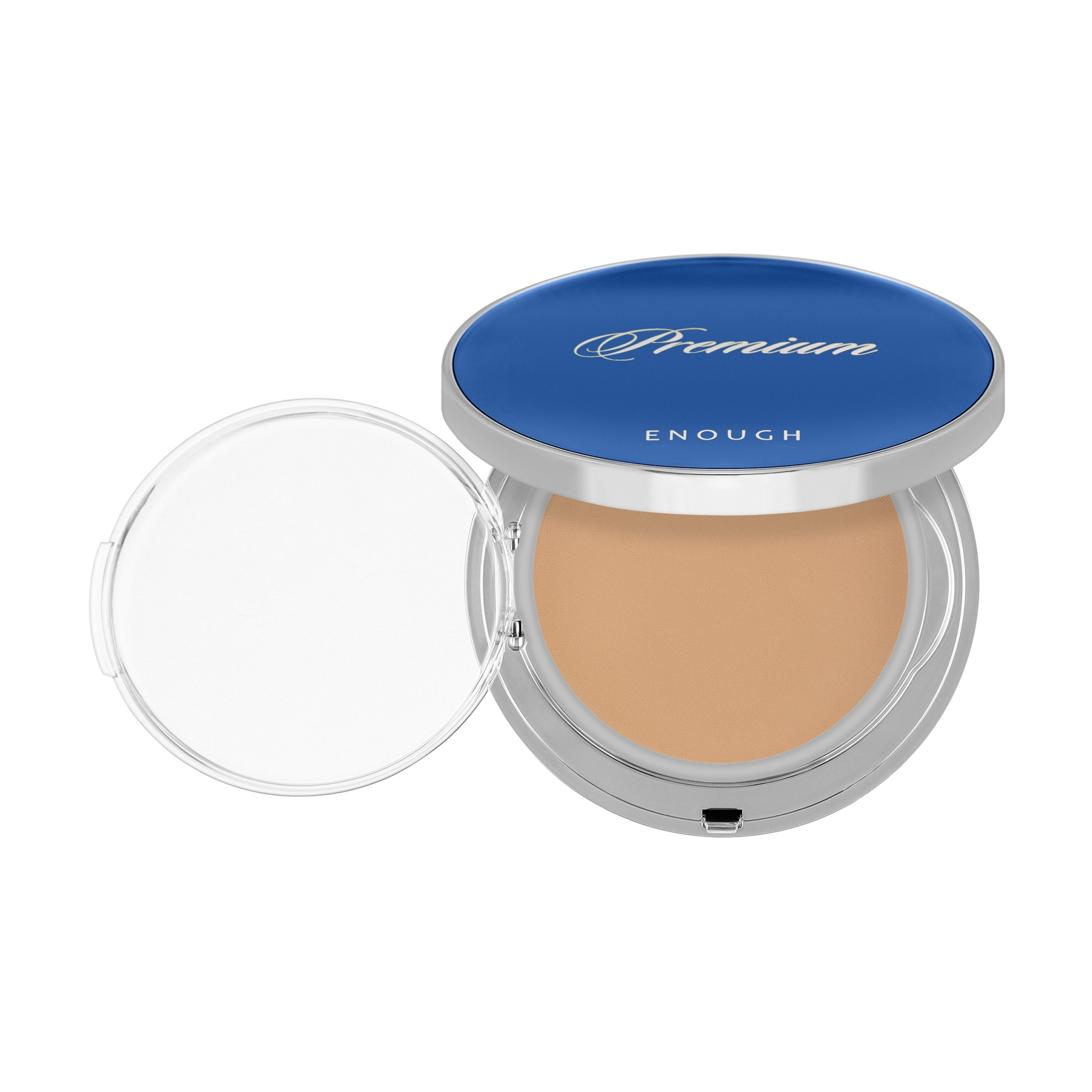 Пудра для обличчя Enough Premium Ultra X10 Two Way Cake SPF 50+ PA+++ зі змінним блоком, 21, 2*11 г