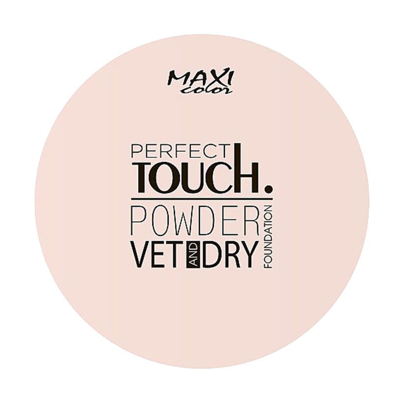 Пудра для обличчя Maxi Color Perfect Touch Matt Powder 02 Карамельний беж, 10 г