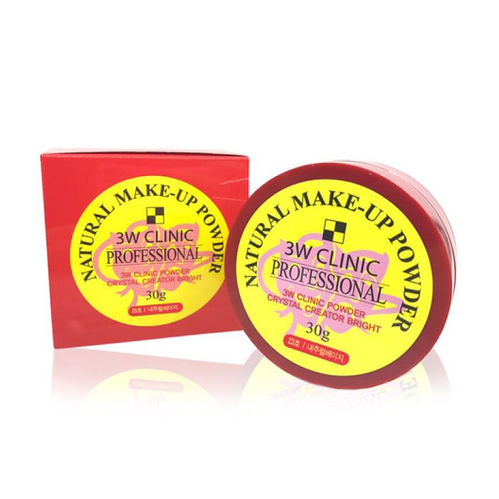 Пудра матувальна розсипчаста 3W Clinic Natural Make-Up Powder 23 Natural Beige, 30 г