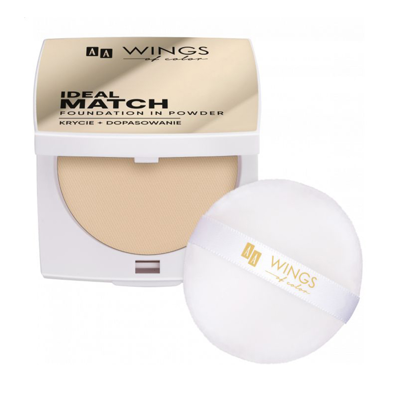 Пудрова основа для обличчя AA Wings of Color Ideal Match Foundation In Powder 02 Vanilla, 9 г