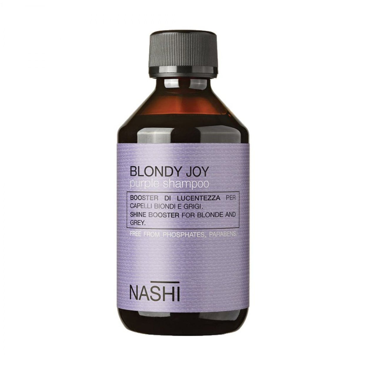 Пурпурний шампунь для волосся Nashi Argan Blondy Joy Purple Shampoo, 250 мл