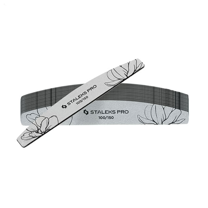 Пилка для нігтів Staleks PRO Expert Mineral Nail File Expert 40, 100/150 грит, 25 шт