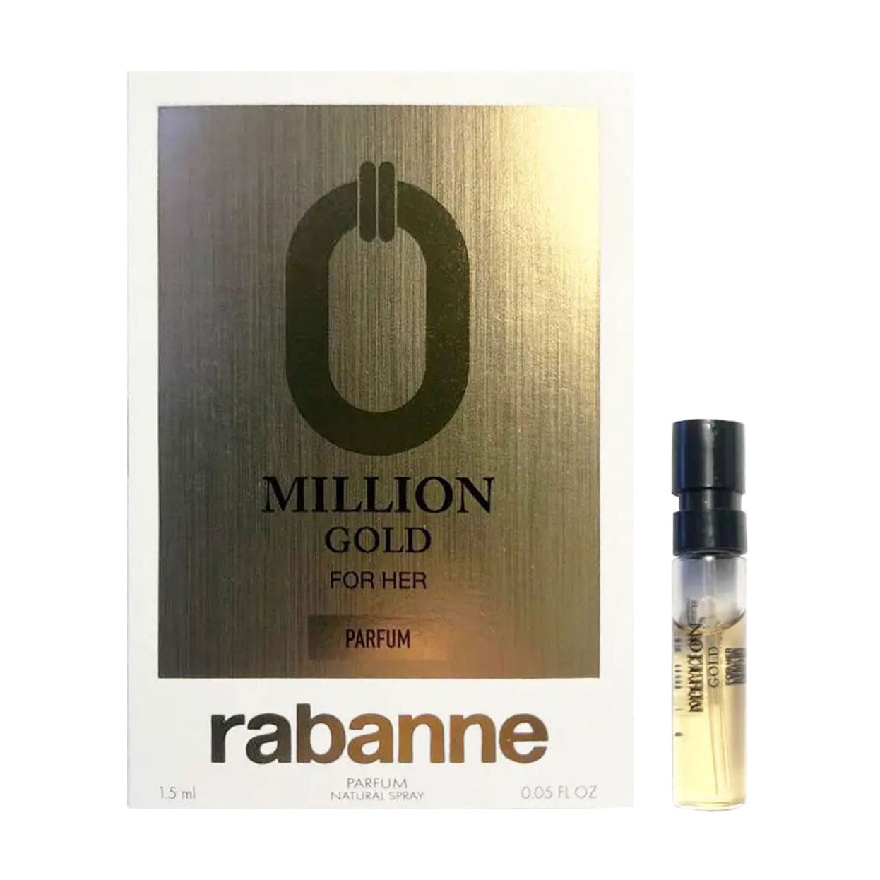 Rabanne Million Gold For Her Parfum Парфуми жіночі, 1.5 мл (пробник)