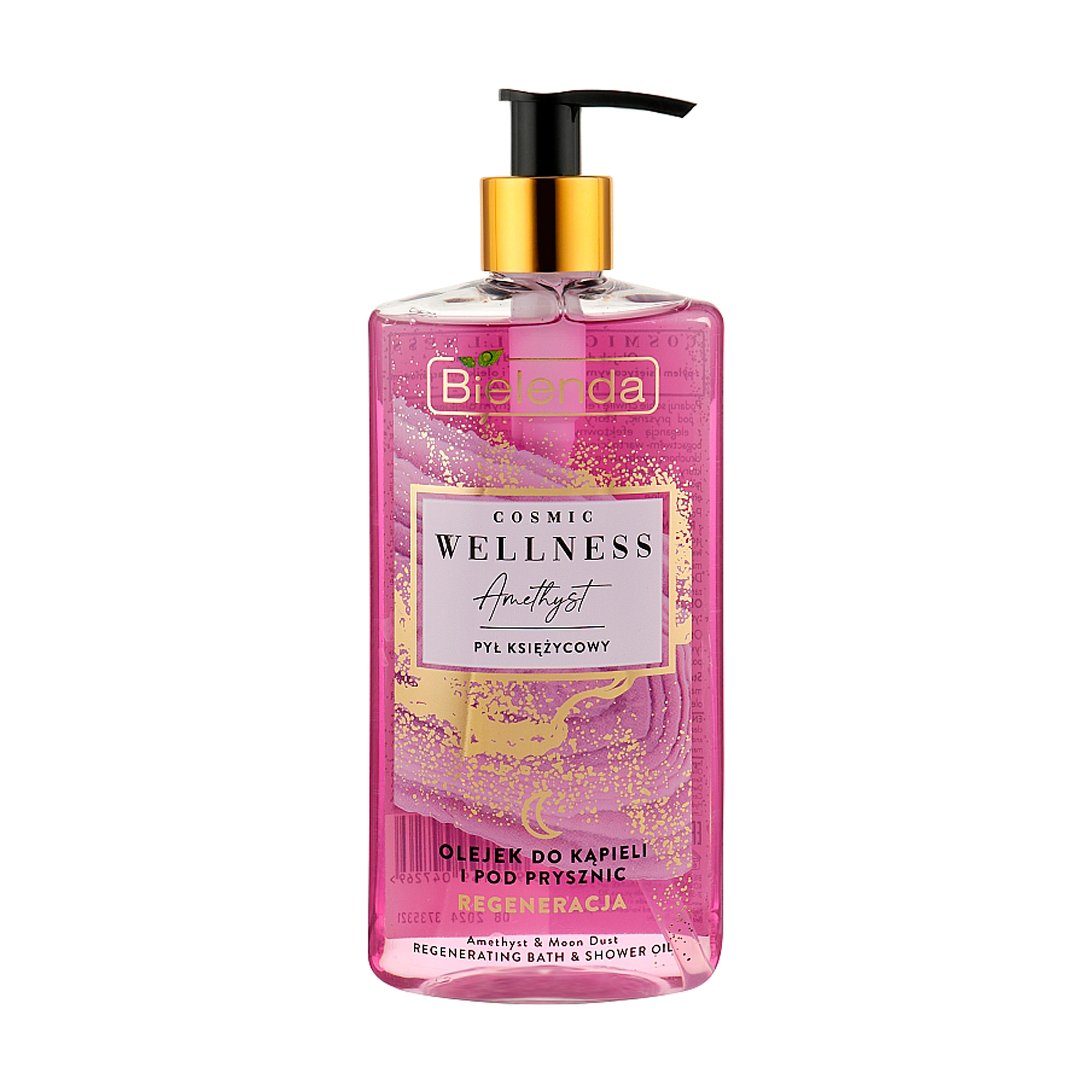 Регенерувальна олія для ванни та душу Bielenda Cosmic Wellness Amethyst &amp; Moon Dust Regeneratin Bath &amp; Shower Oil, 250 мл