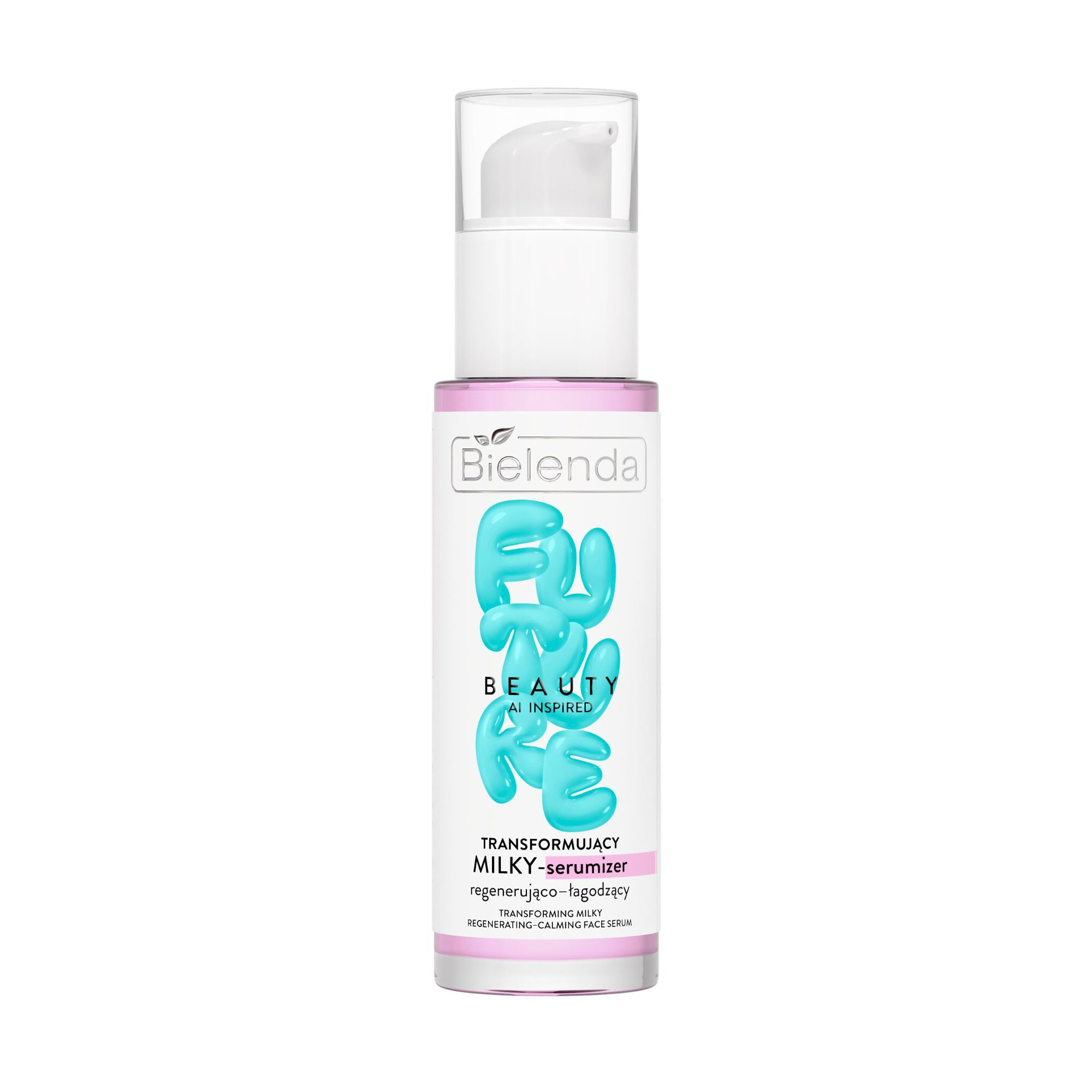 Регенерувальна та заспокійлива кремова сироватка для обличчя Bielenda Future Beauty Transforming Regenerating Calming Face Serum, 30 мл