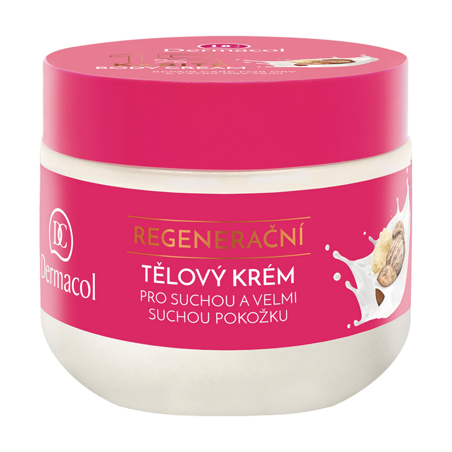 Регенерувальний крем для тіла Dermacol Body  Karite Body Cream з олією ши, для дуже сухої шкіри, 300 мл