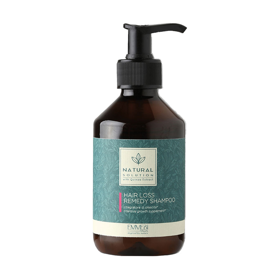 Регенерувальний шампунь для волосся Emmebi Italia Natural Solution Hair Loss Remedy Shampoo Контроль втрати волосся, 250 мл