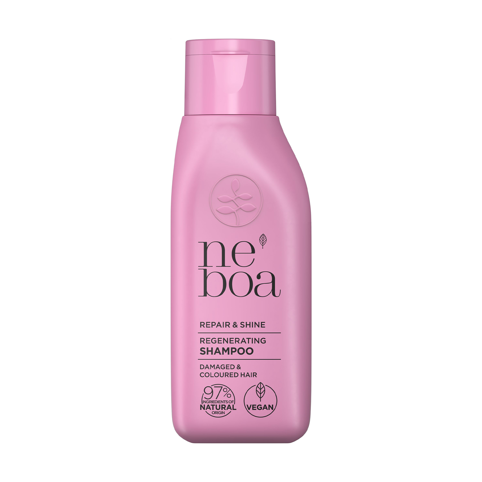 Регенерувальний шампунь Neboa Repair &amp; Shine Regenerating Shampoo для пошкодженого та фарбованого волосся, 100 мл