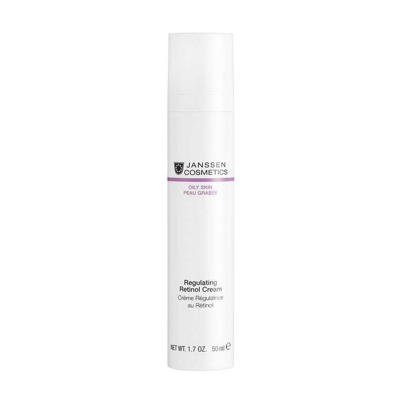 Регулювальний крем для обличчя Janssen Cosmetics Regulating Retinol Cream для жирної шкіри, з ретинолом, 50 мл