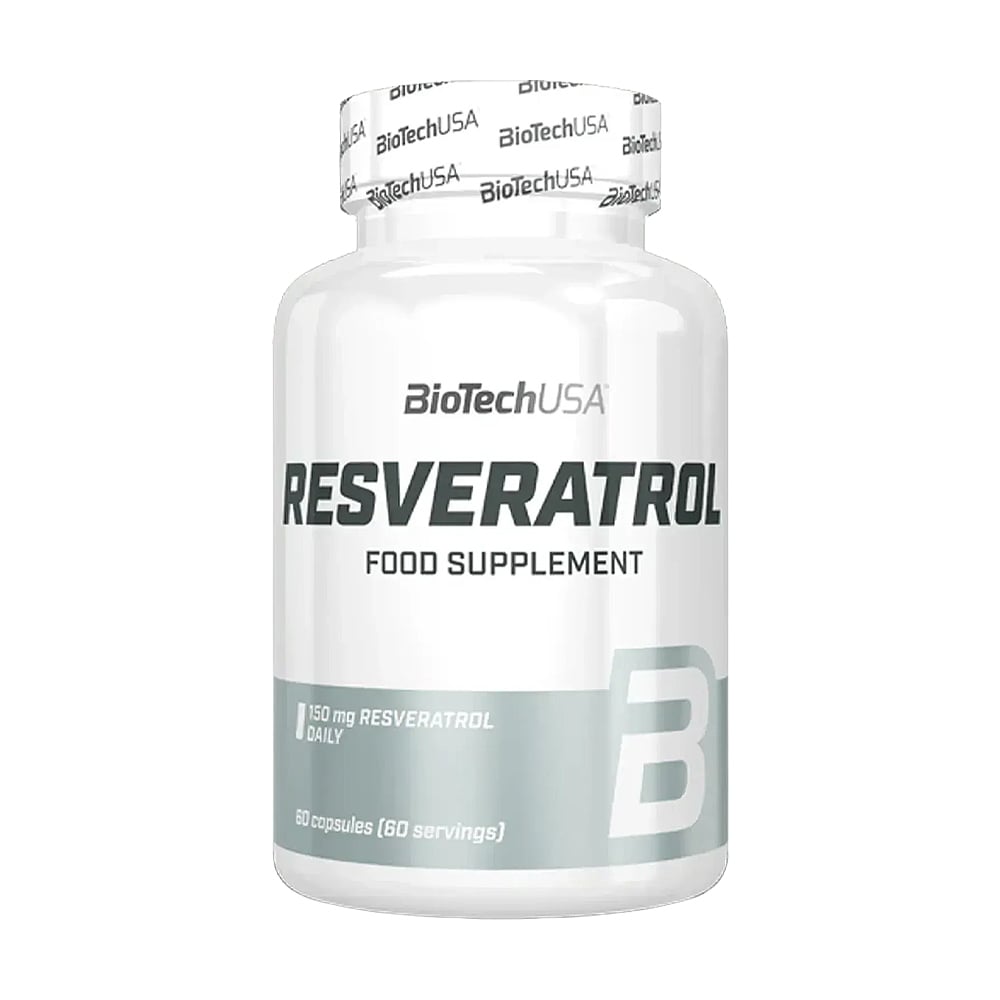 Ресвератрол BioTechUSA Resveratrol 150 мг, 60 капсул