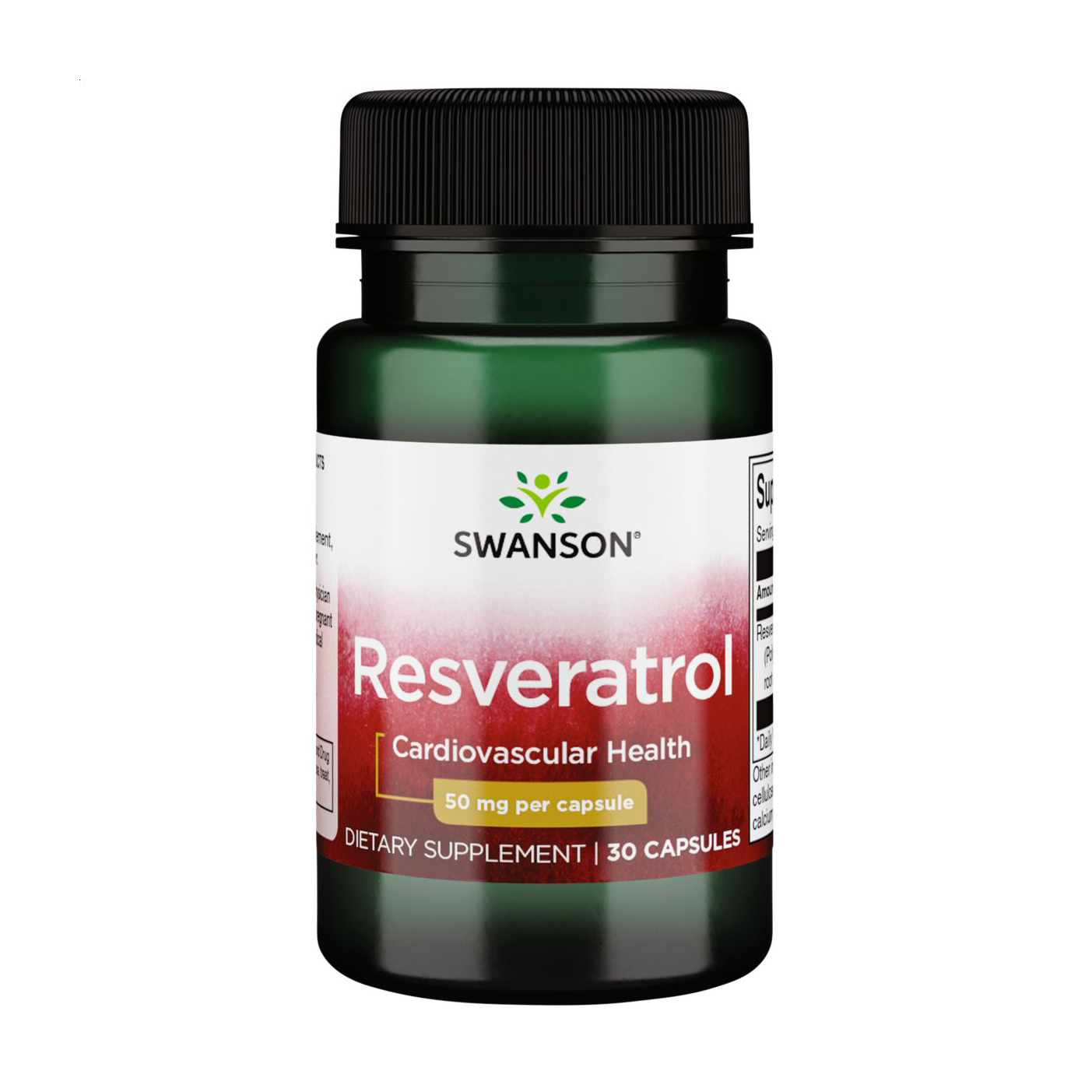 Ресвератрол Swanson Resveratrol 50 мг, 30 капсул