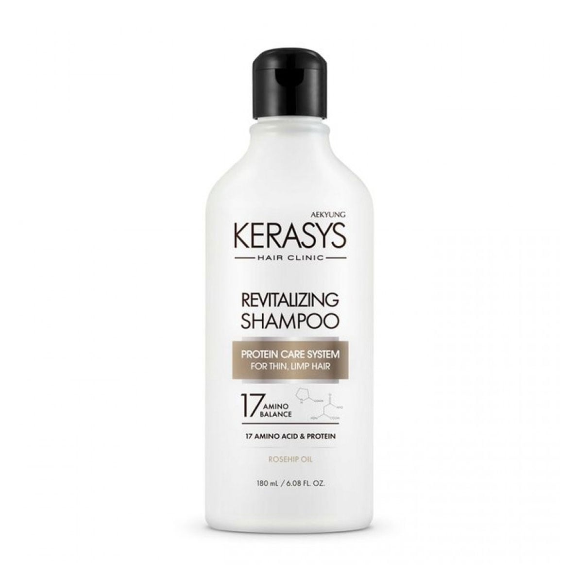 Ревіталізувальний шампунь для волосся KeraSys Hair Clinic Revitalizing Shampoo, 180 мл