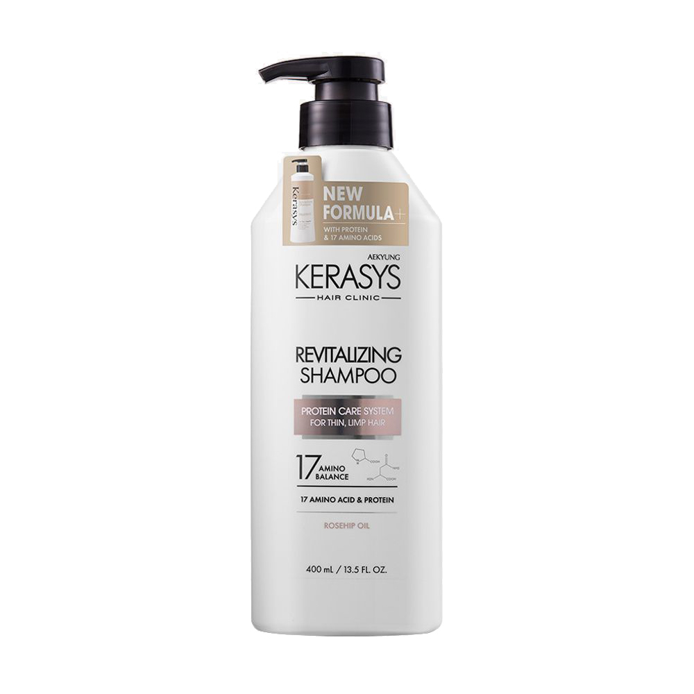 Ревіталізувальний шампунь для волосся KeraSys Hair Clinic Revitalizing Shampoo, 400 мл